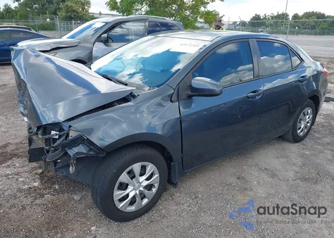 2017 Toyota Corolla L z USA, uszkodzony, nr VIN 2T1BURHE7HC795390